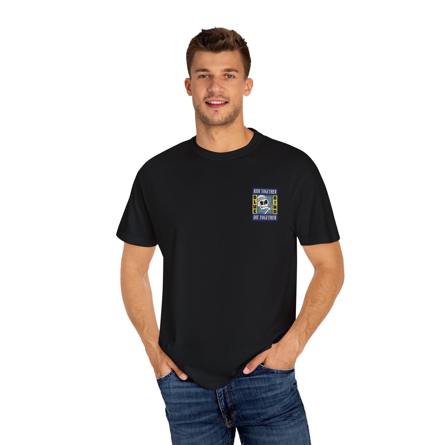 Ride Together Die Together T-Shirt - Organic Cotton Cycling Shirt